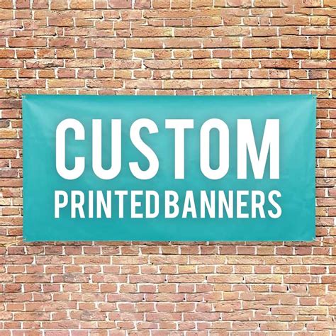 custom made banners and signs.